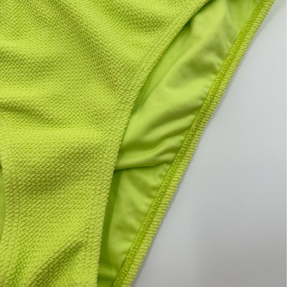 Aeropostale Vibrant Bikini Set Neon Coral & Neon Yellow 2pk - Picture 8 of 11